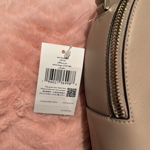 Kate spade mini back pack with tags - Picture 5 of 5